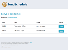 Shift Cover Requests